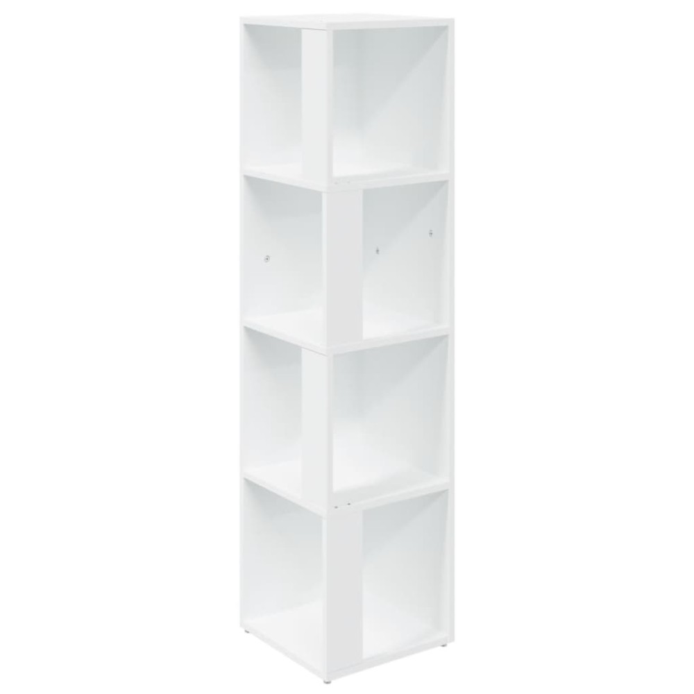 vidaXL Ντουλάπι Γωνία Λευκό 33 x 33 x 132 εκ. από Μοριοσανίδα