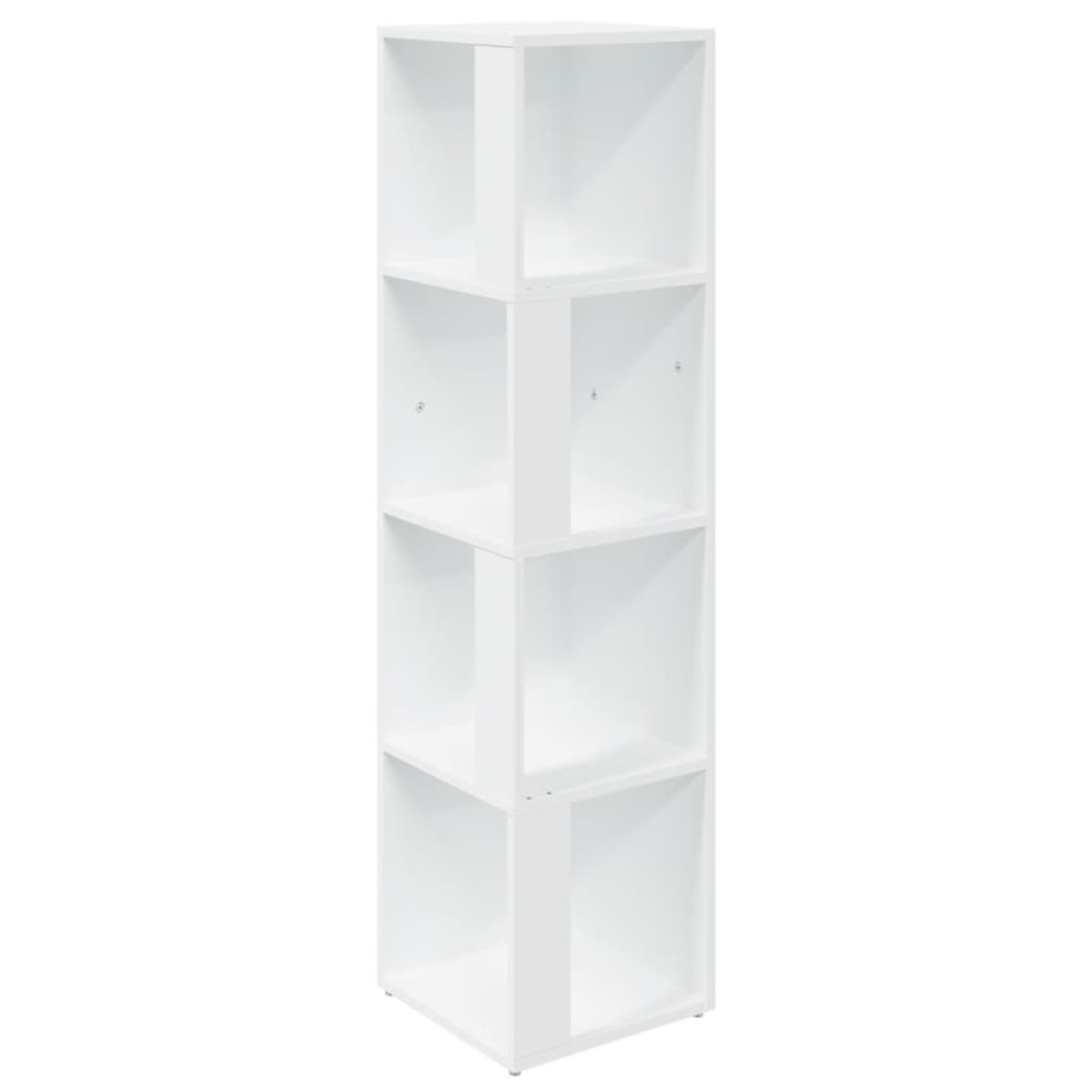 vidaXL Ντουλάπι Γωνία Λευκό 33 x 33 x 132 εκ. από Μοριοσανίδα