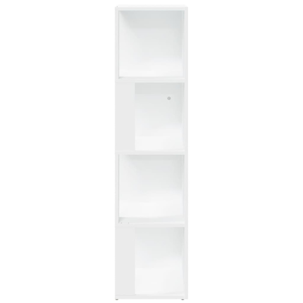 vidaXL Ντουλάπι Γωνία Λευκό 33 x 33 x 132 εκ. από Μοριοσανίδα