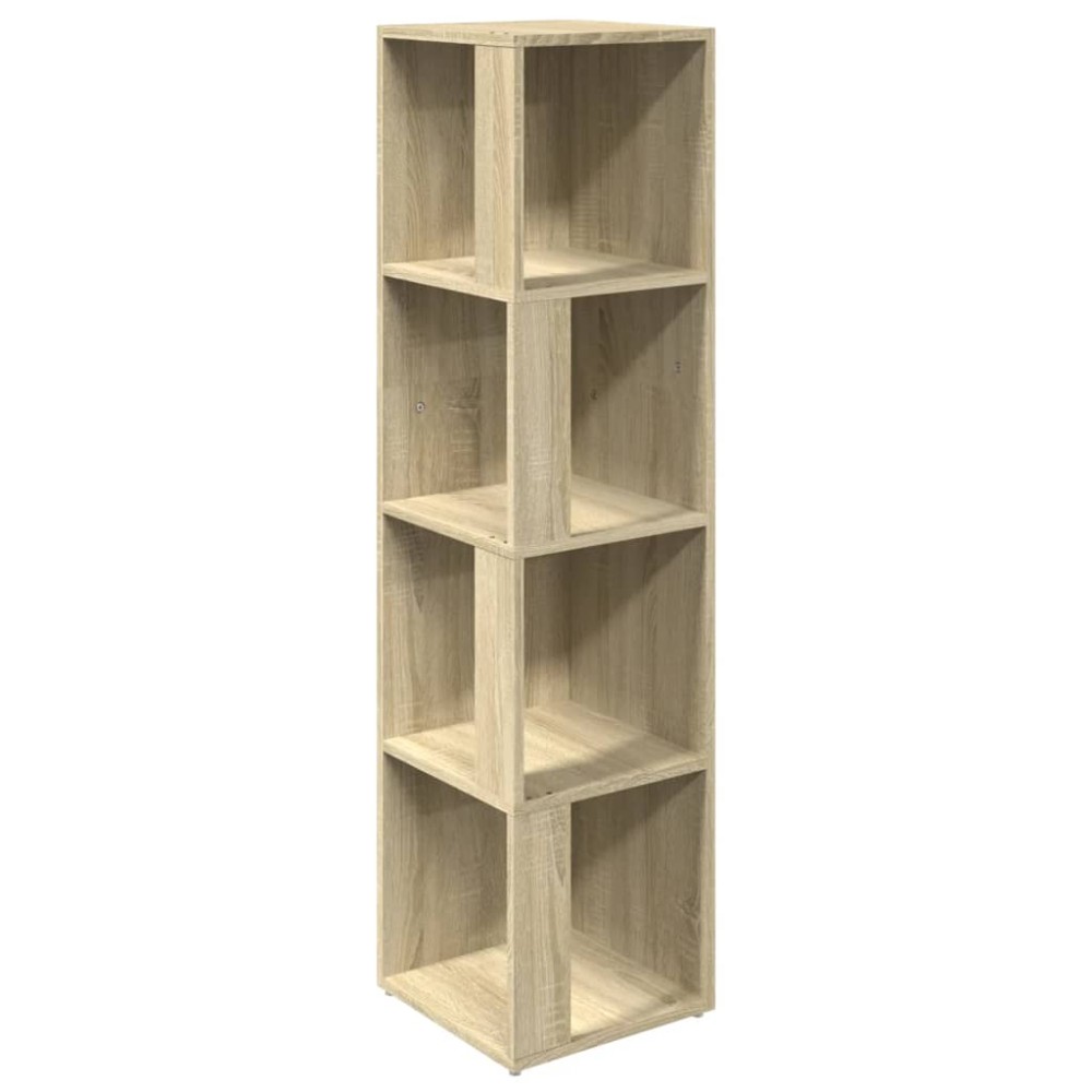 vidaXL Ντουλάπι Γωνία Sonoma Oak 33 x 33 x 132 εκ. από Μοριοσανίδα