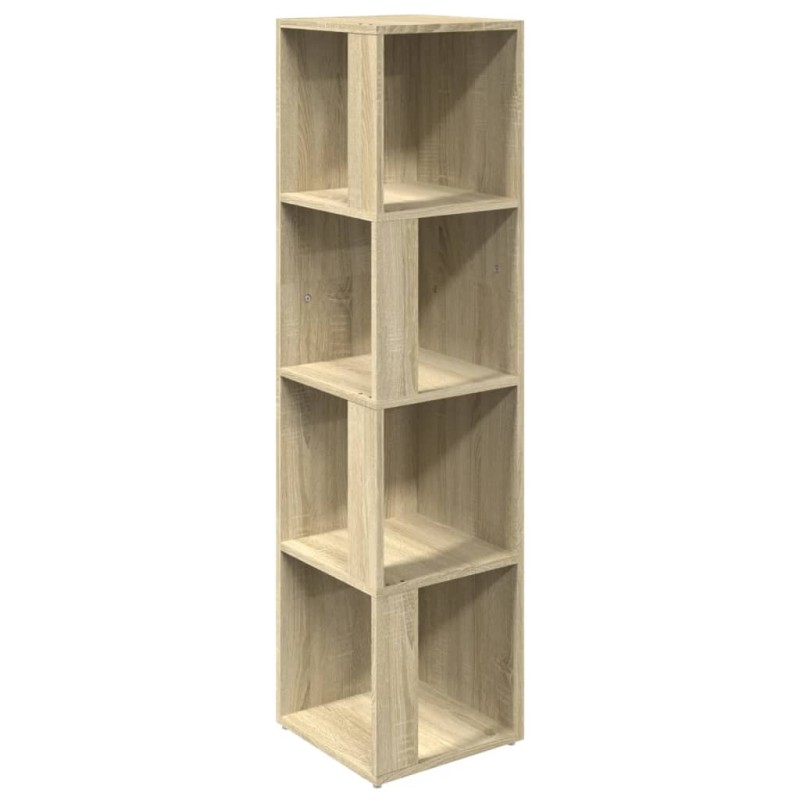 vidaXL Ντουλάπι Γωνία Sonoma Oak 33 x 33 x 132 εκ. από Μοριοσανίδα