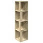 vidaXL Ντουλάπι Γωνία Sonoma Oak 33 x 33 x 132 εκ. από Μοριοσανίδα