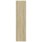 vidaXL Ντουλάπι Γωνία Sonoma Oak 33 x 33 x 132 εκ. από Μοριοσανίδα