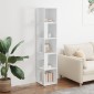 vidaXL Ντουλάπι Γωνία Λευκό 33 x 33 x 164,5 εκ. από Μοριοσανίδα