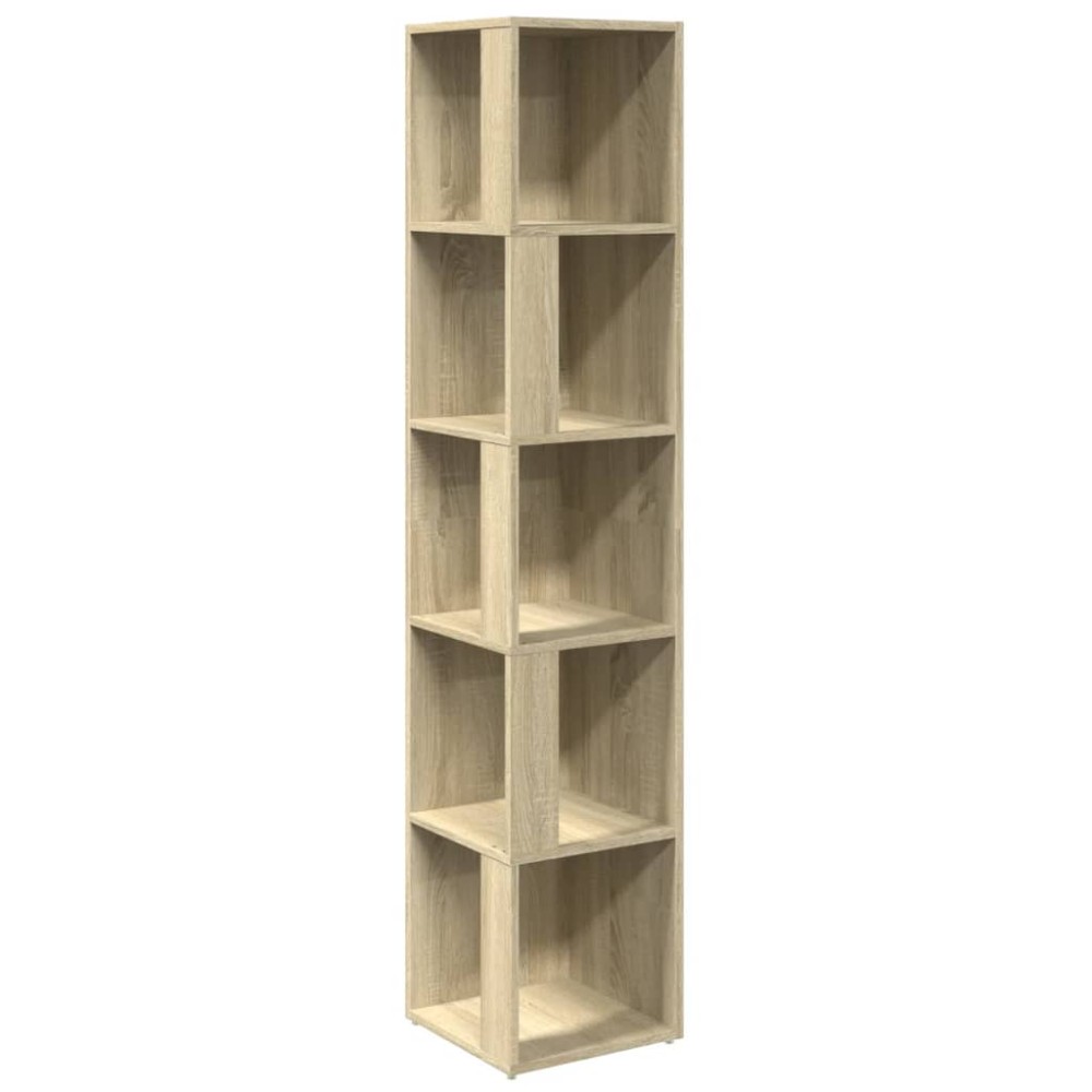 vidaXL Ντουλάπι Γωνία Sonoma Oak 33 x 33 x 164,5 εκ. από Επεξ. Ξύλο