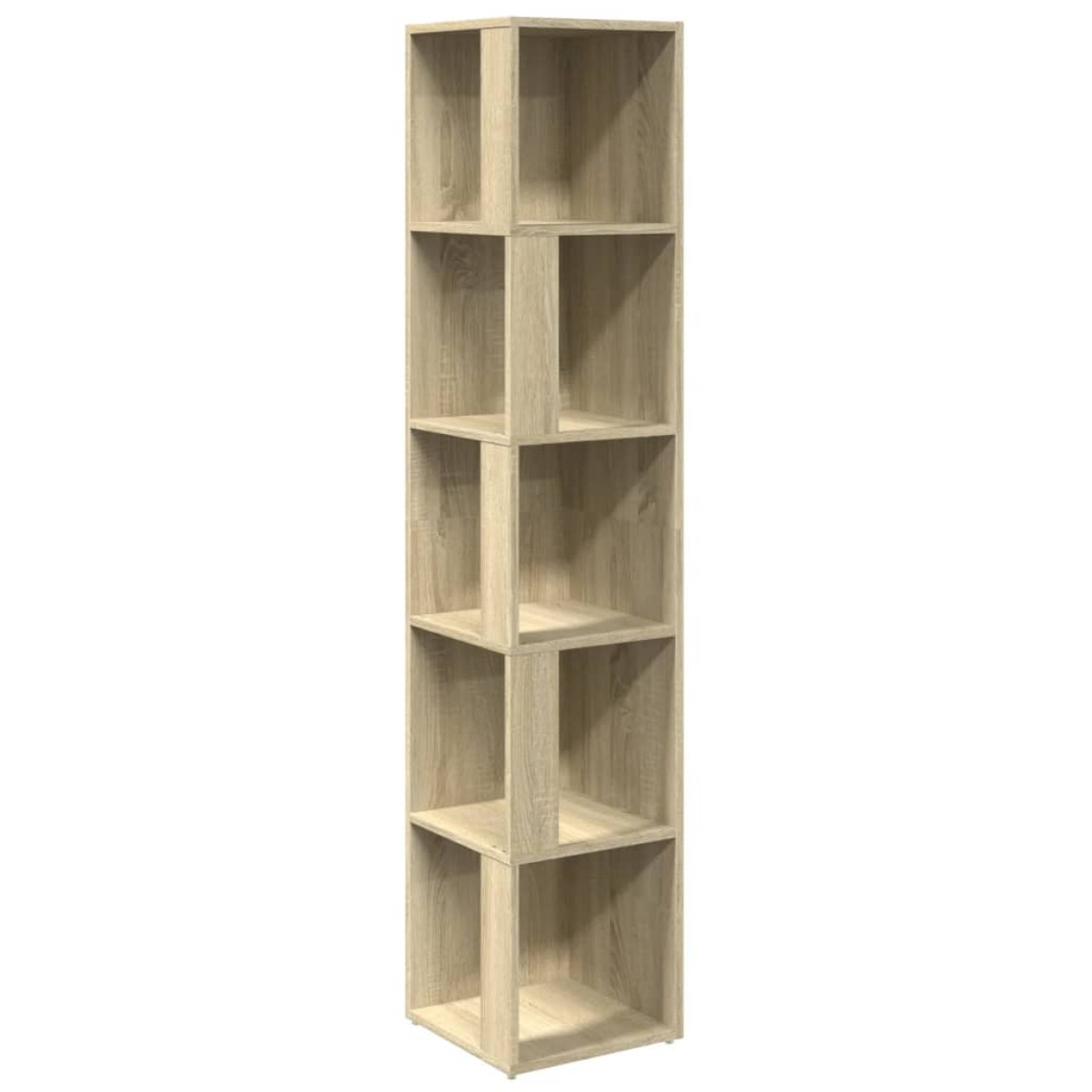 vidaXL Ντουλάπι Γωνία Sonoma Oak 33 x 33 x 164,5 εκ. από Μοριοσανίδα