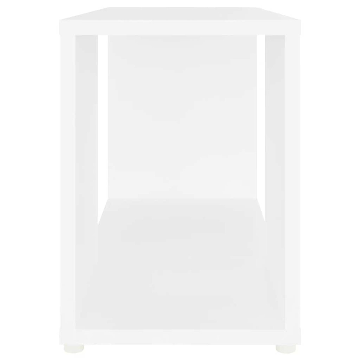 vidaXL Έπιπλο Τηλεόρασης Λευκό 60 x 24 x 32 εκ. από Μοριοσανίδα