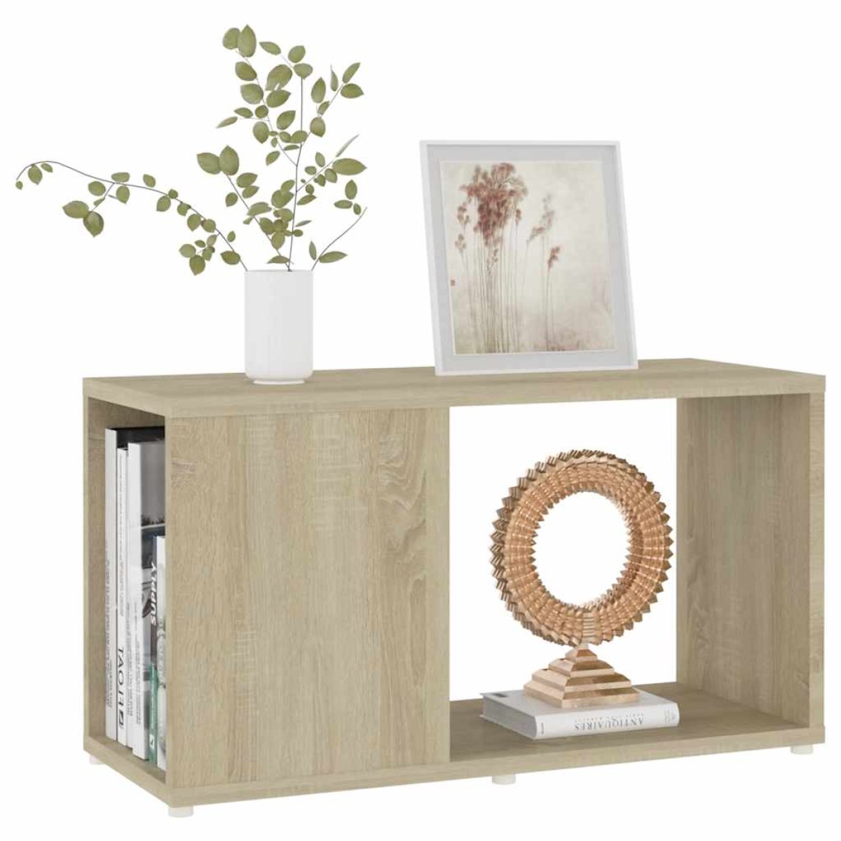 vidaXL Έπιπλο Τηλεόρασης Sonoma Oak 60 x 24 x 32 εκ. από Μοριοσανίδα