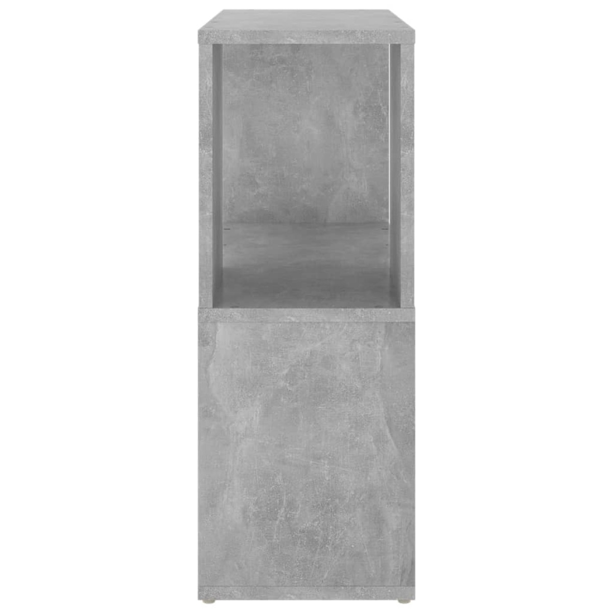 vidaXL Βιβλιοθήκη Γκρι Σκυροδέματος 60 x 24 x 63 εκ. από Μοριοσανίδα
