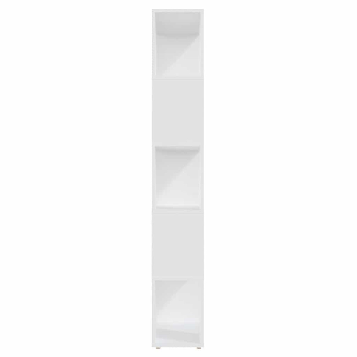 vidaXL Βιβλιοθήκη/Διαχωριστικό Χώρου Λευκό 60x24x155 εκ. Μοριοσανίδα