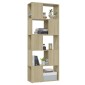 vidaXL Βιβλιοθήκη/Διαχωριστικό Χώρου Sonoma Δρυς 60x24x155 εκ.