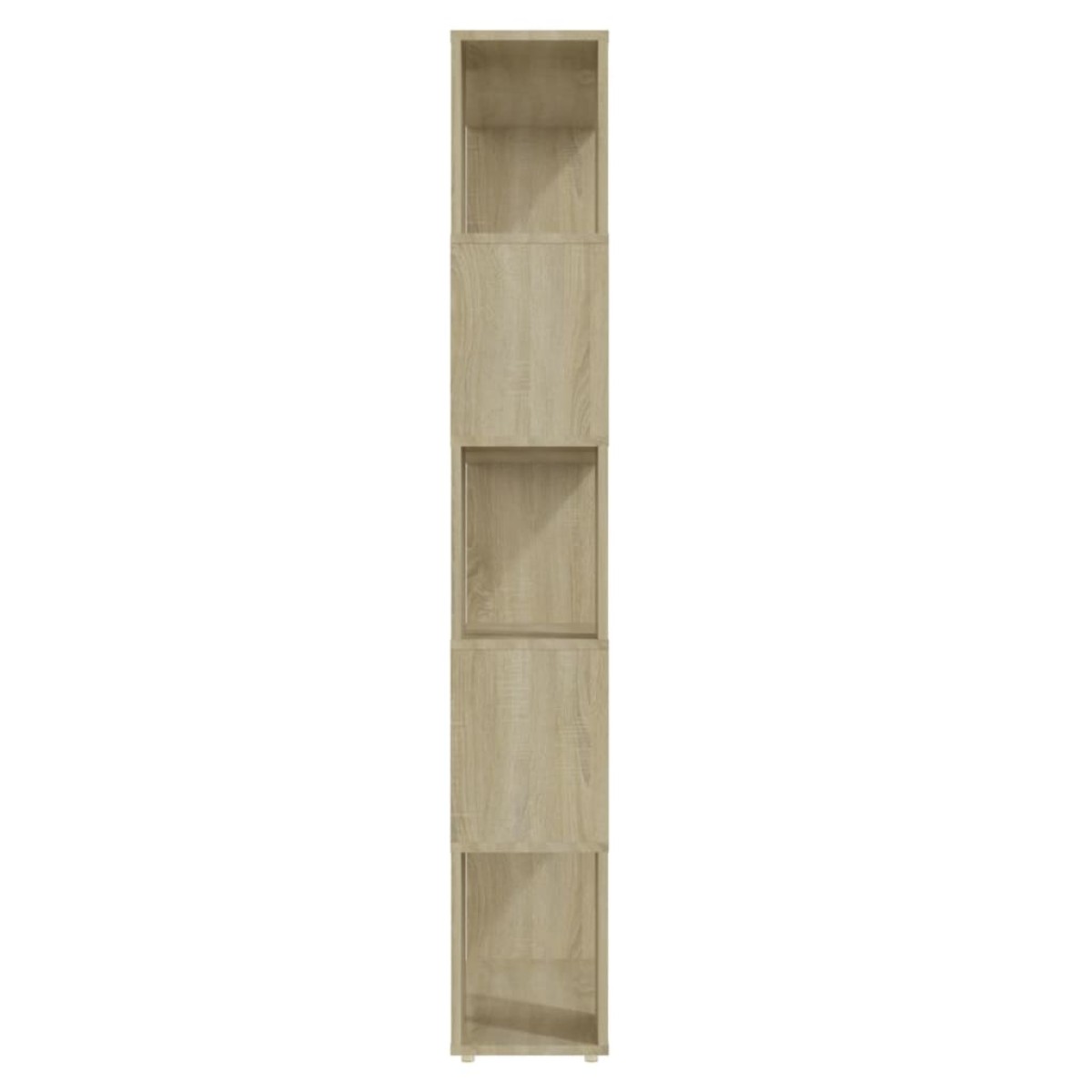 vidaXL Βιβλιοθήκη/Διαχωριστικό Χώρου Sonoma Δρυς 80x24x155 εκ. Μοριοσ.