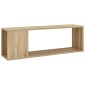 vidaXL Έπιπλο Τηλεόρασης Sonoma Δρυς 100 x 24 x 32 εκ. από Μοριοσανίδα