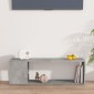 vidaXL Έπιπλο Τηλεόρασης Γκρι Σκυροδέματος 100x24x32 εκ. Μοριοσανίδα