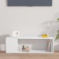 vidaXL Έπιπλο Τηλεόρασης Γυαλιστερό Λευκό 100 x 24 x 32 εκ Μοριοσανίδα