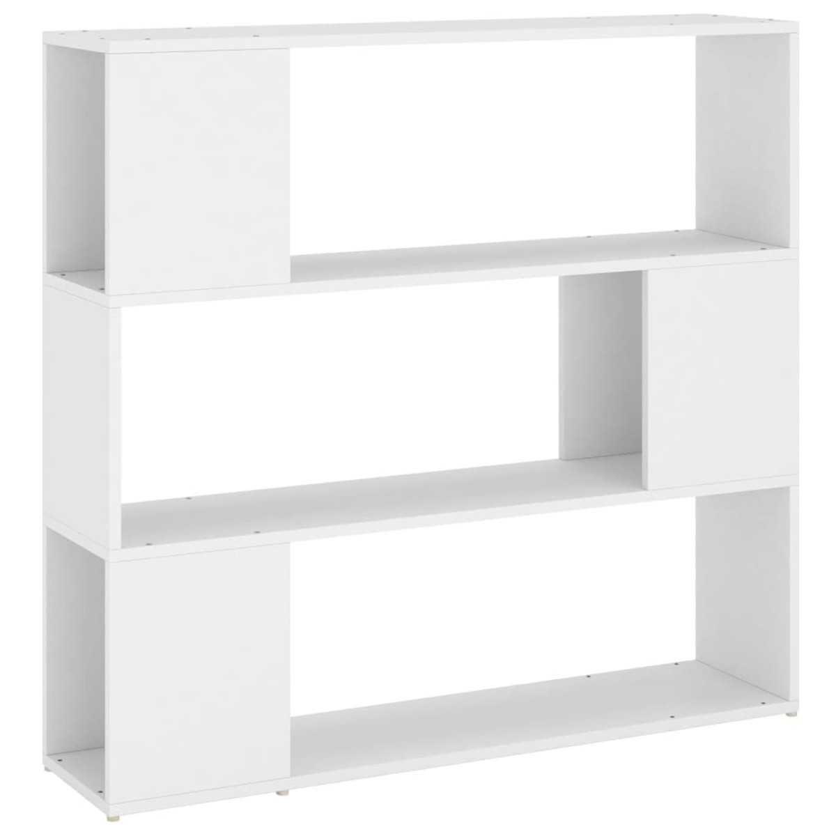 vidaXL Βιβλιοθήκη/Διαχωριστικό Χώρου Λευκό 100 x 24 x 94 εκ.
