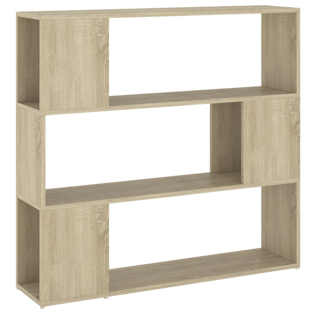 vidaXL Βιβλιοθήκη/Διαχωριστικό Χώρου Sonoma Δρυς 100 x 24 x 94 εκ.