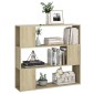vidaXL Βιβλιοθήκη/Διαχωριστικό Χώρου Sonoma Δρυς 100 x 24 x 94 εκ.
