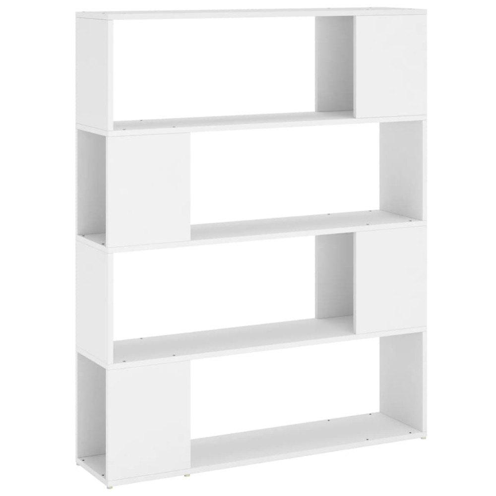 vidaXL Βιβλιοθήκη/Διαχωριστικό Χώρου Λευκό 100 x 24 x 124 εκ.