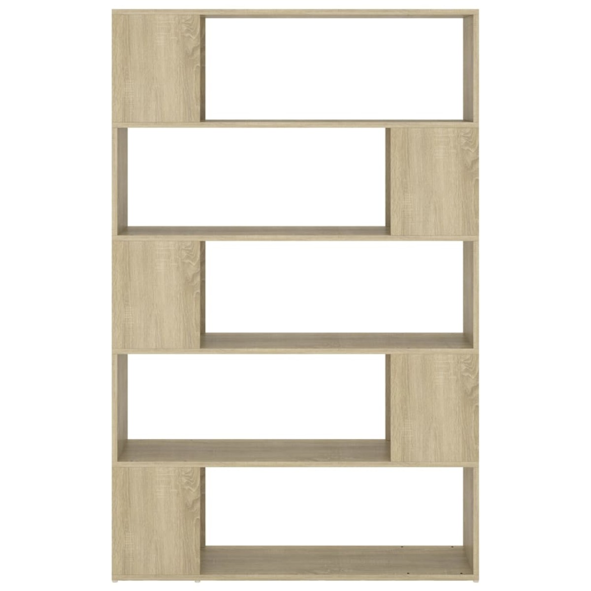 vidaXL Βιβλιοθήκη/Διαχωρ. Χώρου Sonoma Δρυς 100x24x155 εκ. Μοριοσανίδα