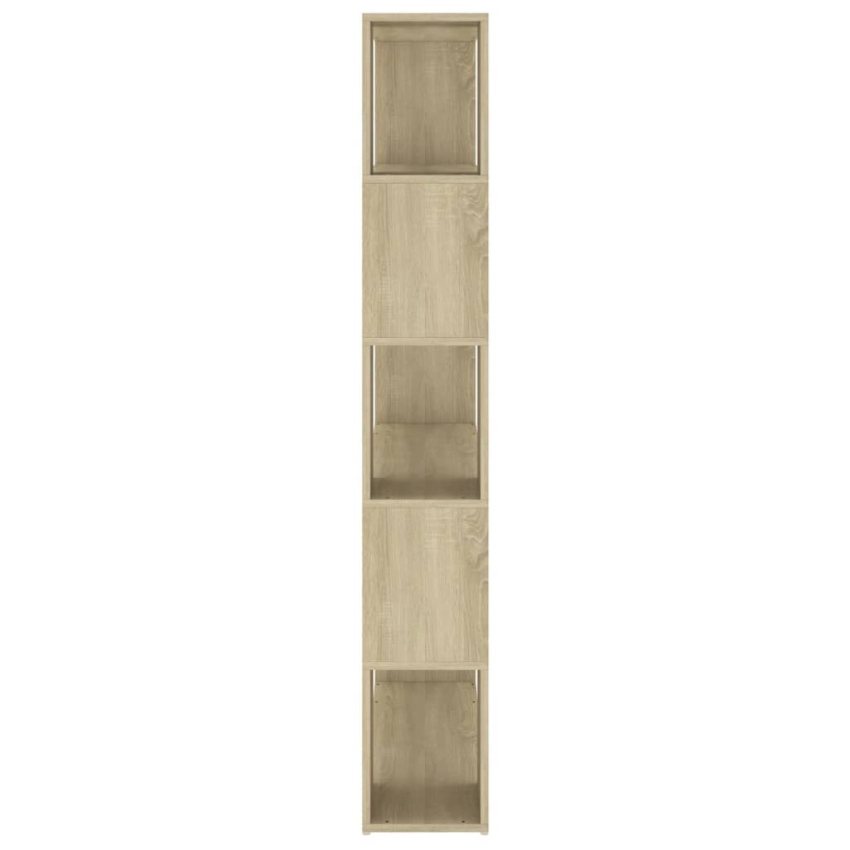 vidaXL Βιβλιοθήκη/Διαχωρ. Χώρου Sonoma Δρυς 100x24x155 εκ. Μοριοσανίδα