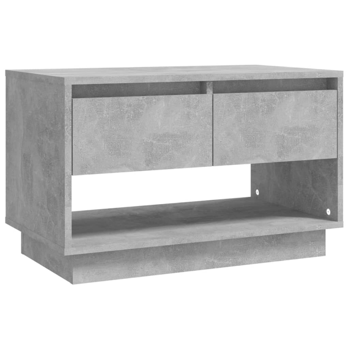 vidaXL Έπιπλο Τηλεόρασης Γκρι Σκυροδέματος 70x41x44 εκ. Μοριοσανίδα