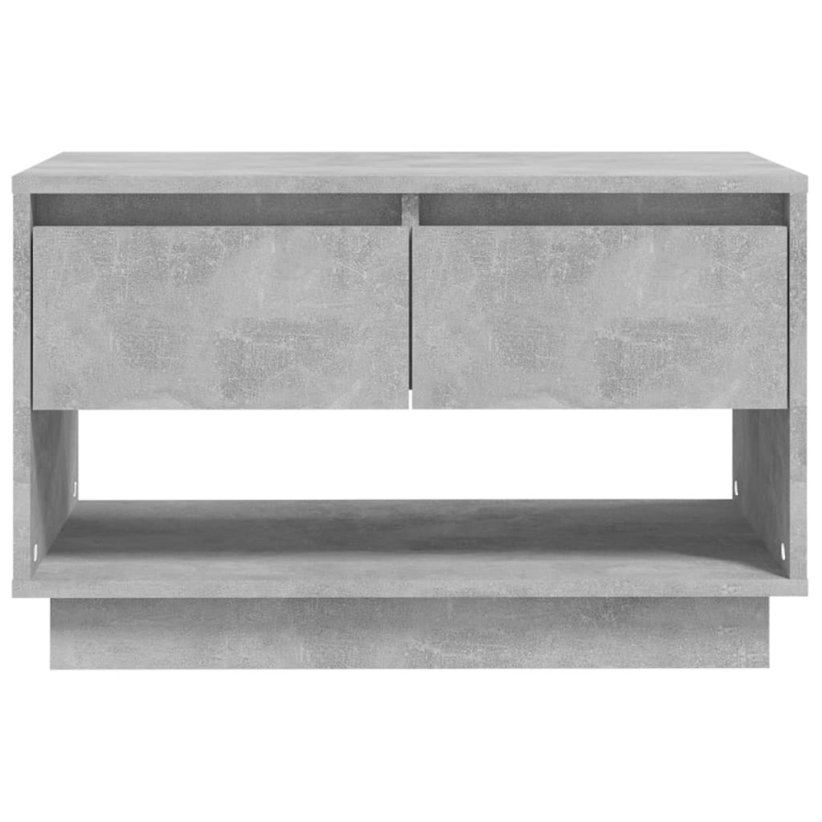 vidaXL Έπιπλο Τηλεόρασης Γκρι Σκυροδέματος 70x41x44 εκ. Μοριοσανίδα