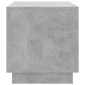 vidaXL Έπιπλο Τηλεόρασης Γκρι Σκυροδέματος 70x41x44 εκ. Μοριοσανίδα