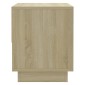 vidaXL Κομοδίνο Χρώμα Sonoma Δρυς 45 x 34 x 44 εκ. από Μοριοσανίδα