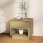 vidaXL Κομοδίνα 2 τεμ. Sonoma Δρυς 45 x 34 x 44 εκ. από Μοριοσανίδα