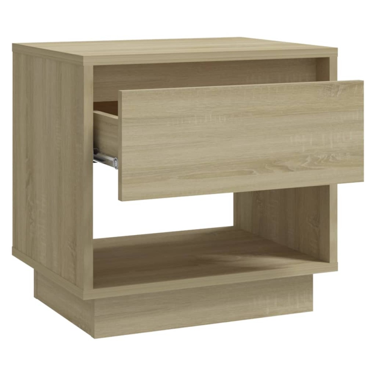 vidaXL Κομοδίνα 2 τεμ. Sonoma Δρυς 45 x 34 x 44 εκ. από Μοριοσανίδα