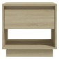 vidaXL Κομοδίνα 2 τεμ. Sonoma Δρυς 45 x 34 x 44 εκ. από Μοριοσανίδα