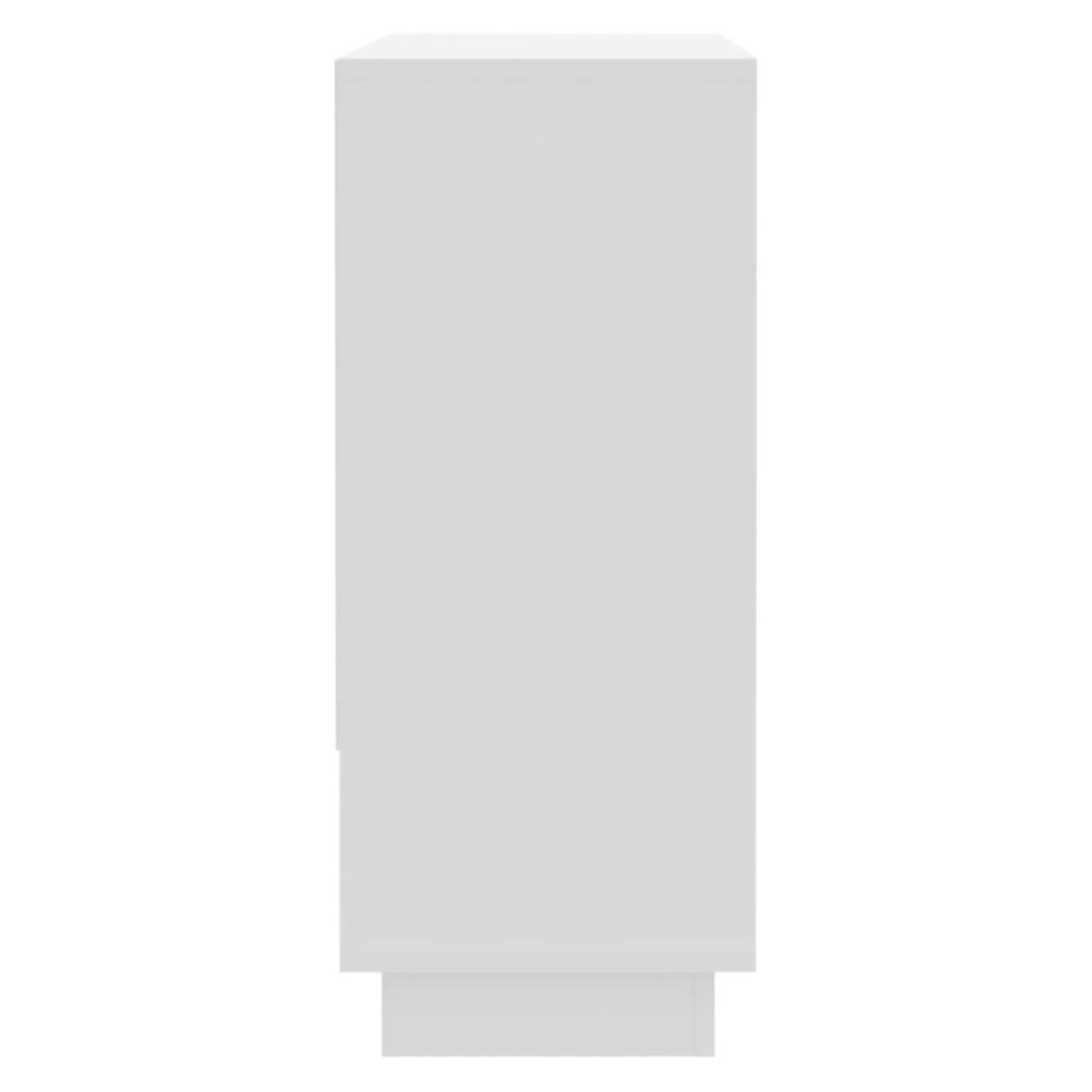vidaXL Μπουφές Λευκός 97 x 31 x 75 εκ. από Μοριοσανίδα