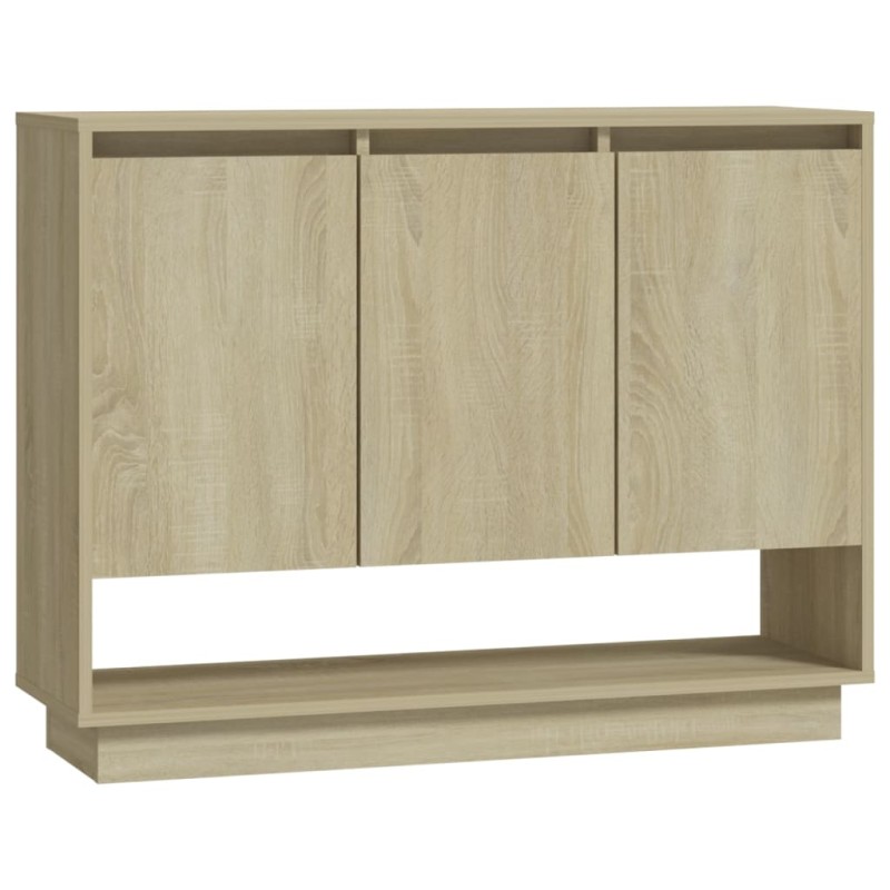 vidaXL Συρταριέρα Sonoma Δρυς 97x31x75 εκ. Επεξεργασμένο Ξύλο