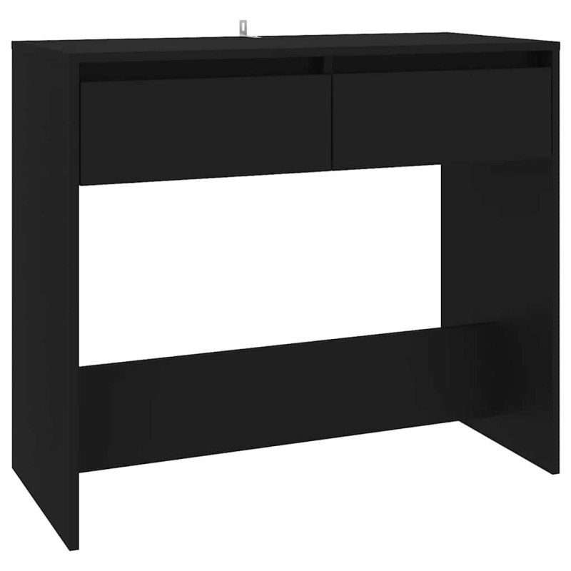 vidaXL Τραπεζάκι Κονσόλα Μαύρο 89 x 41 x 76,5 εκ. από Μοριοσανίδα