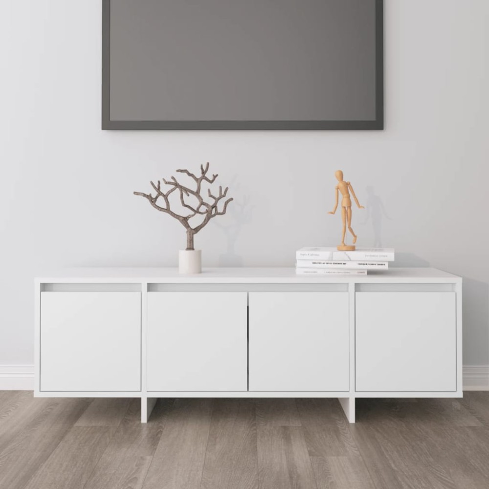 vidaXL Έπιπλο Τηλεόρασης Λευκό 120x30x40,5 εκ. από Επεξεργασμένο Ξύλο