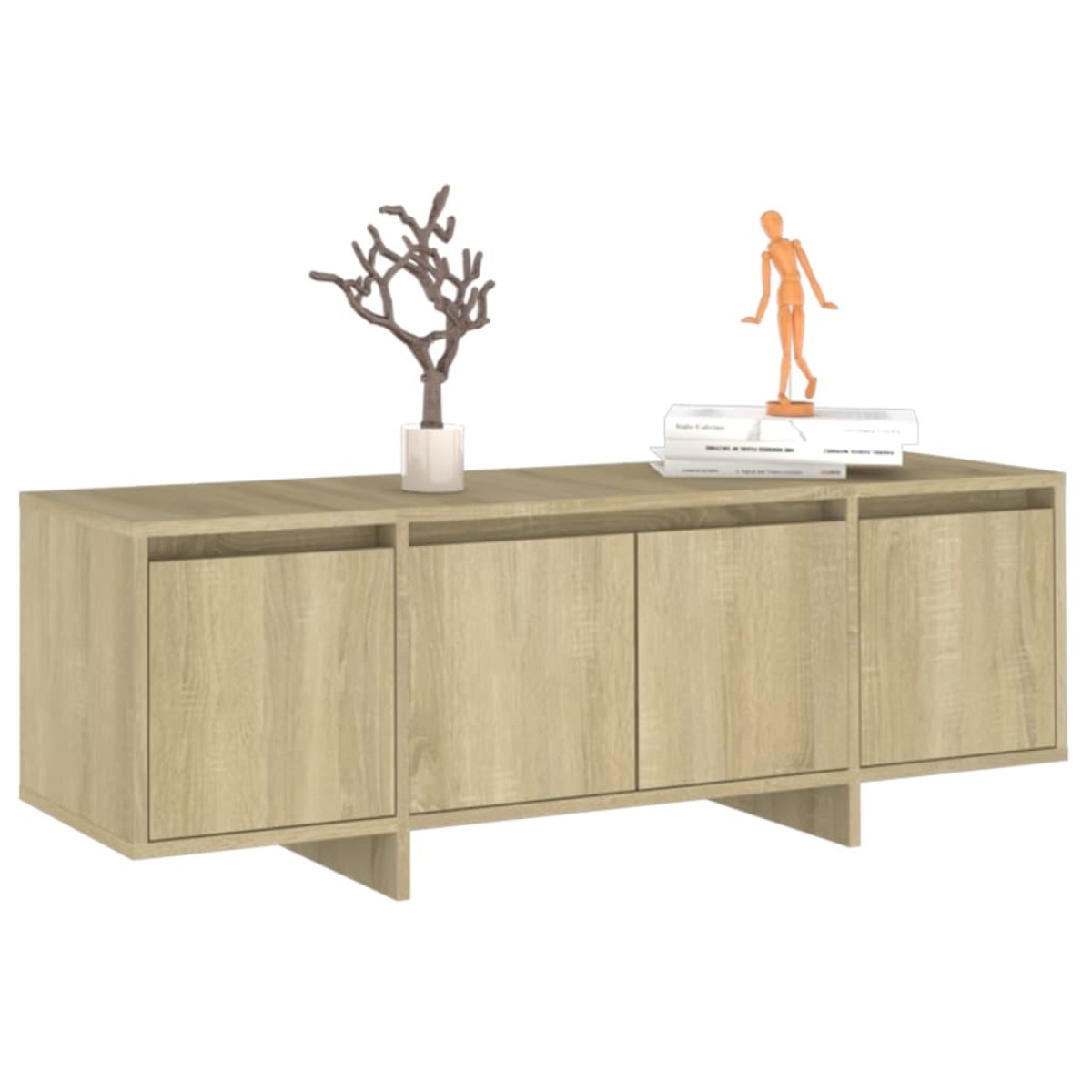 vidaXL Έπιπλο Τηλεόρασης Sonoma Δρυς 120x30x40,5 εκ. από Μοριοσανίδα