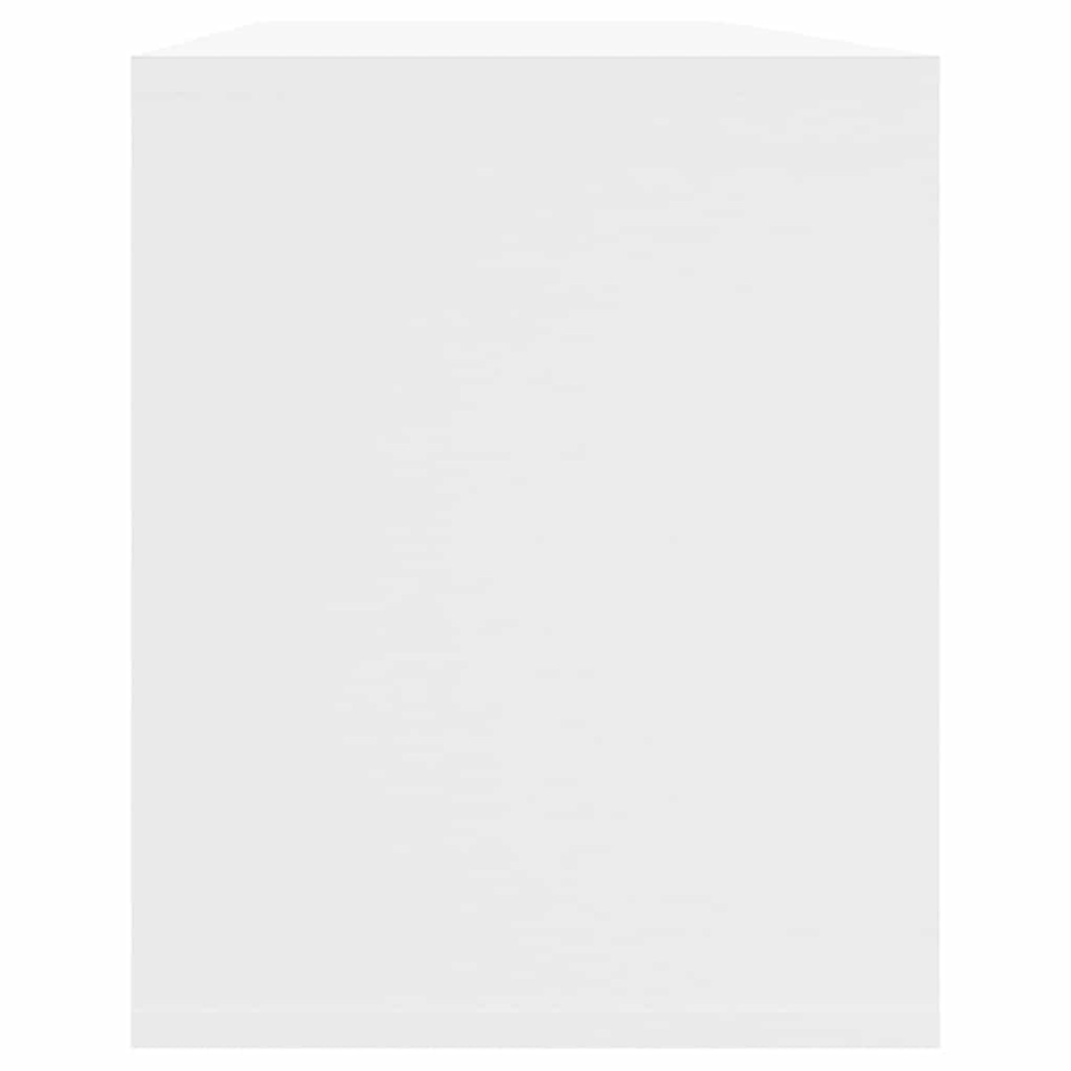 vidaXL Έπιπλο Τηλεόρασης Λευκό 130 x 35 x 50 εκ. από Μοριοσανίδα
