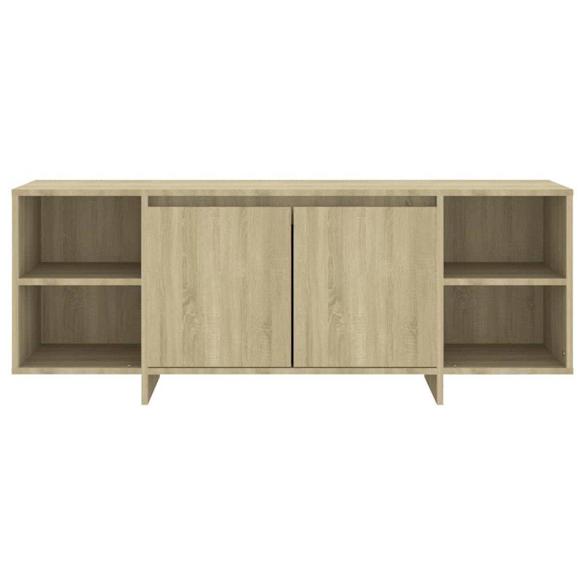 vidaXL Έπιπλο Τηλεόρασης Sonoma Δρυς 130 x 35 x 50 εκ. από Μοριοσανίδα