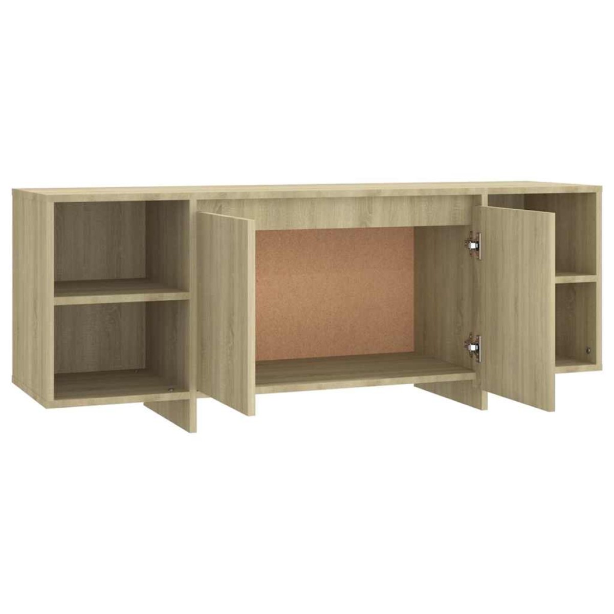 vidaXL Έπιπλο Τηλεόρασης Sonoma Δρυς 130 x 35 x 50 εκ. από Μοριοσανίδα