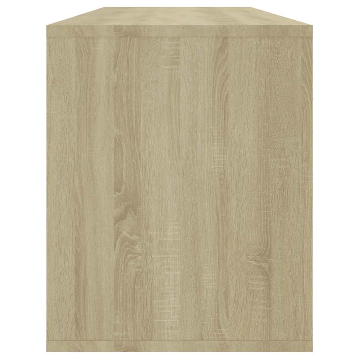 vidaXL Έπιπλο Τηλεόρασης Sonoma Δρυς 130 x 35 x 50 εκ. από Μοριοσανίδα