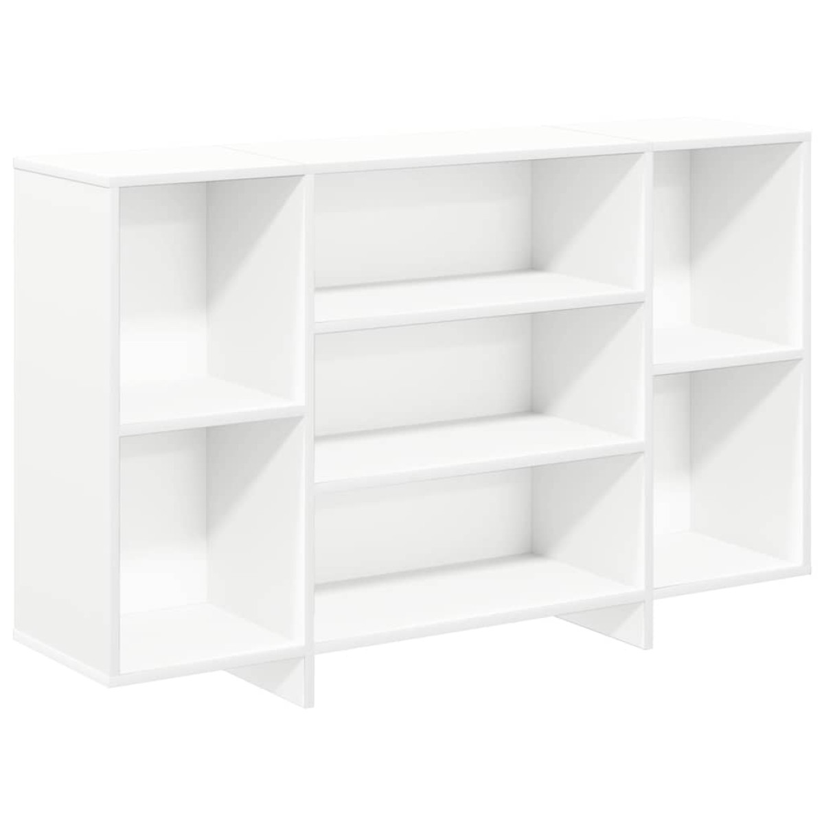 vidaXL Μπουφές Λευκός 120 x 30 x 75 εκ. από Μοριοσανίδα