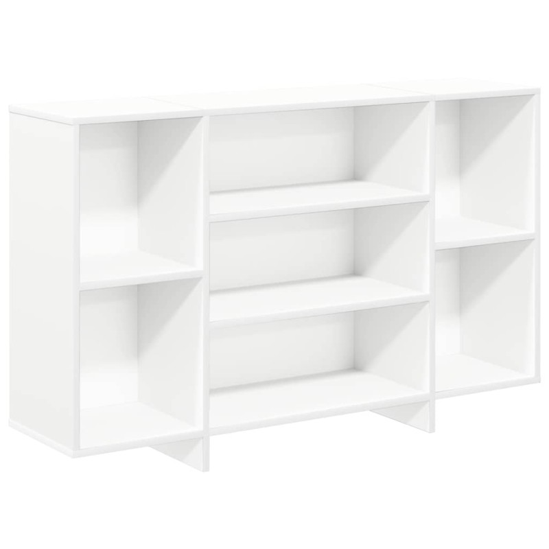 vidaXL Ντουλάπι Καπνιστή Λευκό 120x30x75 εκ. από Επεξεργασμένο Ξύλο