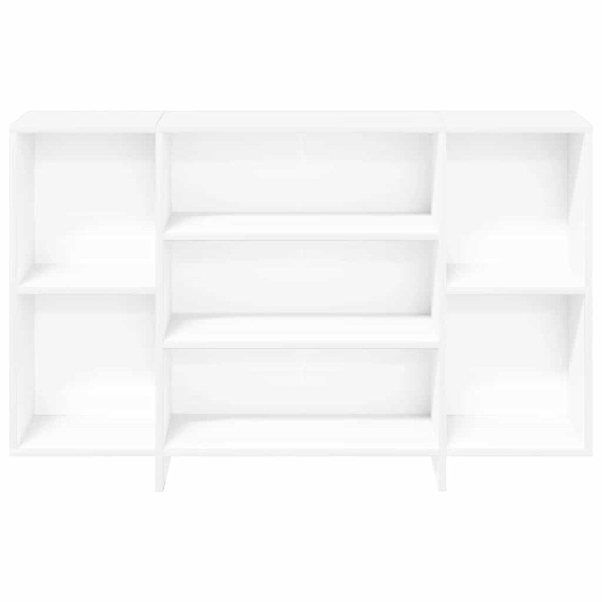 vidaXL Μπουφές Λευκός 120 x 30 x 75 εκ. από Μοριοσανίδα