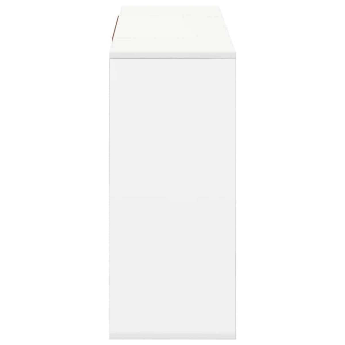 vidaXL Μπουφές Λευκός 120 x 30 x 75 εκ. από Μοριοσανίδα