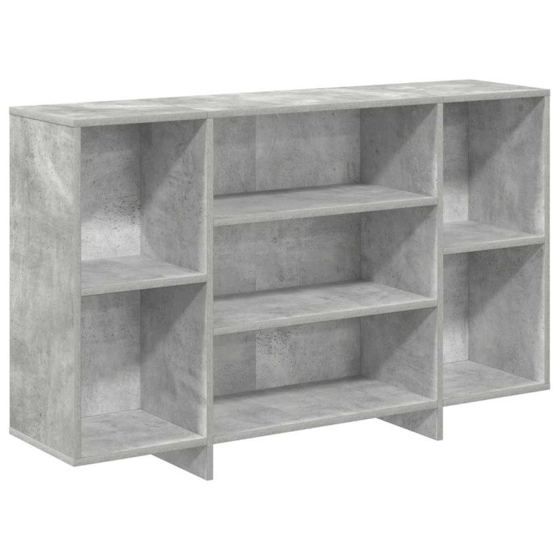 vidaXL Ντουλάπι Γκρι Σκυροδέματος 120x30x75 εκ. Επεξεργασμένο Ξύλο