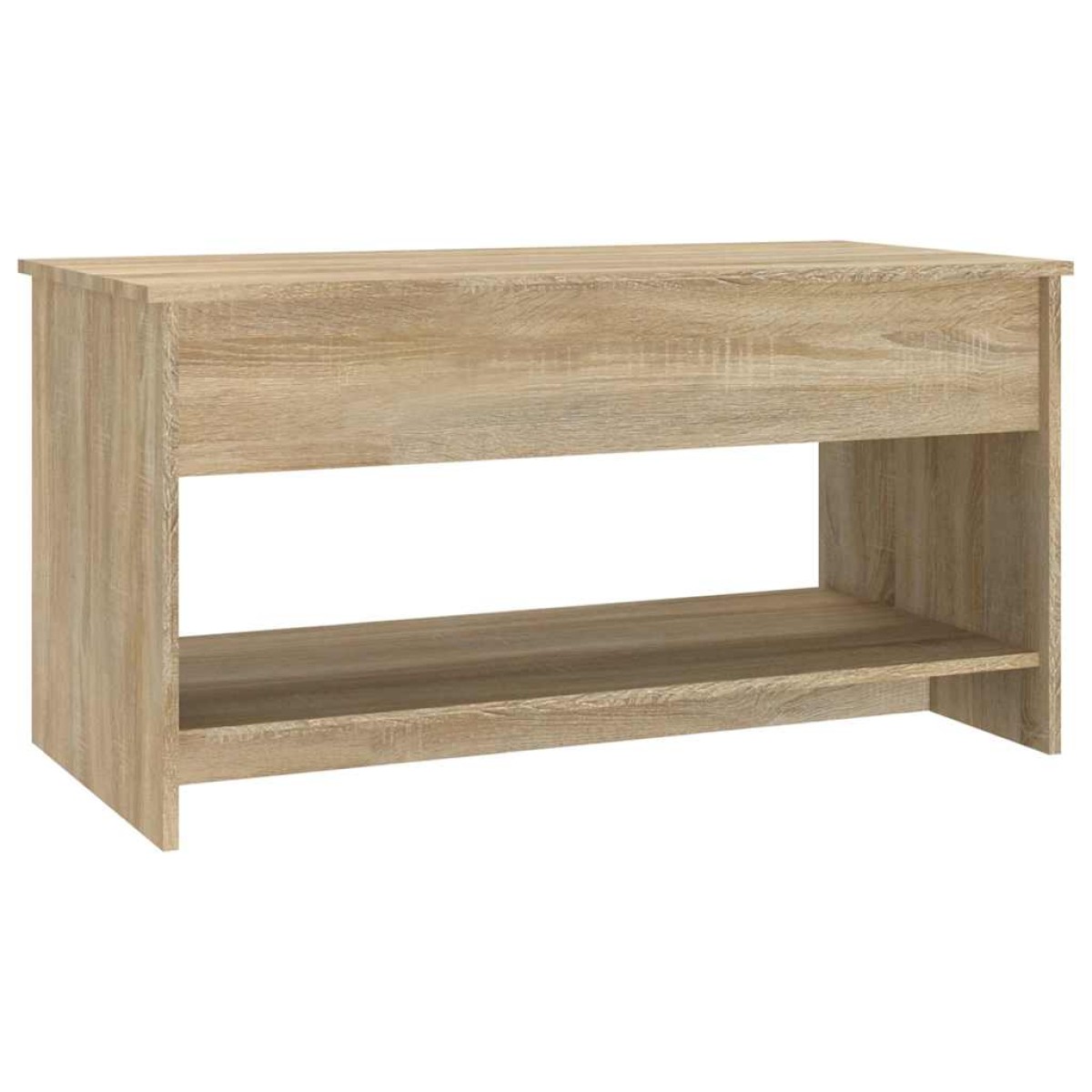 vidaXL Τραπεζάκι Σαλονιού Sonoma Δρυς 102x50x52,5 εκ. Επεξεργ. Ξύλο