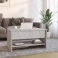vidaXL Τραπεζάκι Σαλονιού Γκρι Σκυρ. 80x50x40 εκ. Επεξεργασμένο Ξύλο