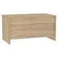 vidaXL Τραπεζάκι Σαλονιού Sonoma Δρυς 102x55,5x52,5 εκ. Επεξεργ. Ξύλο