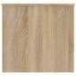vidaXL Τραπεζάκι Σαλονιού Sonoma Δρυς 102x55,5x52,5 εκ. Επεξεργ. Ξύλο
